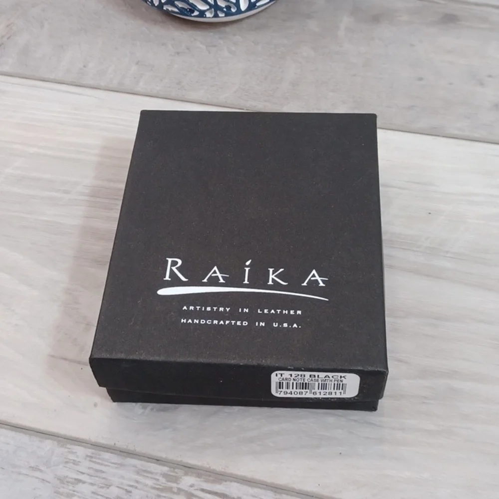 Raika Card Note Case with Pen NIB